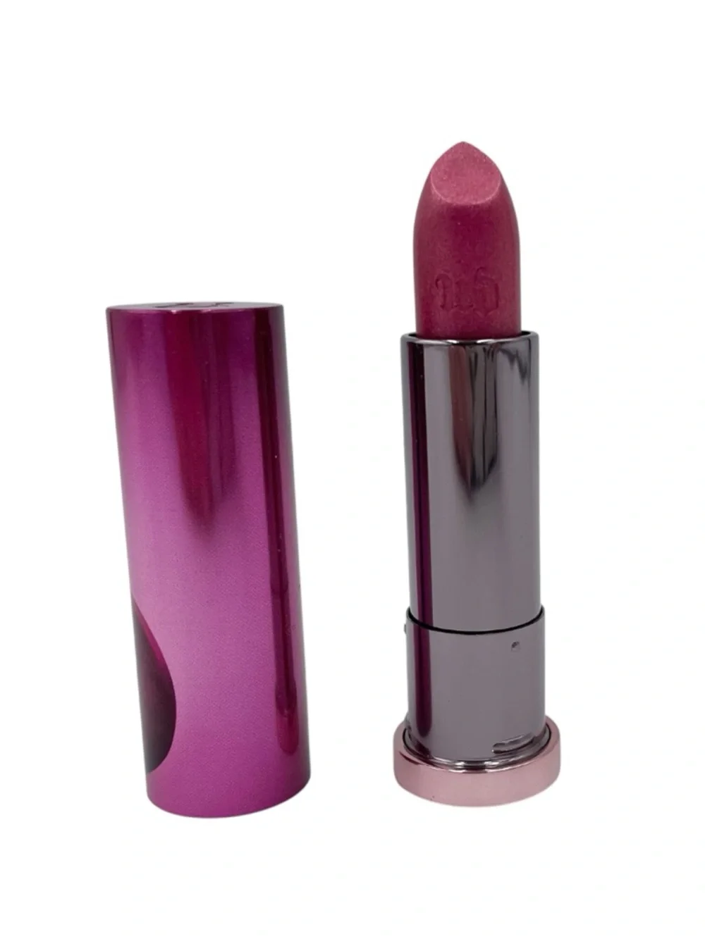 NEW Urban Decay Cherry Vice Lipstick DEVILISH Metallized Limited Edition 3.4g